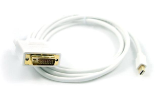 Кабель  Mini DisplayPort M - DVI 25 M Value S0197 1.8м білий