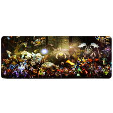 Килимок  300*700 тканинний DOTA2 "Attack of the Titans", товщина 3 мм, OEM