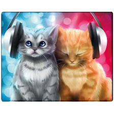 Килимок  Voltronic Cats in headphones (YT-CAT31)