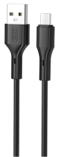 Кабель  XO NB230 Rock Series AM / Type-C 1m Black (NB230_C_Black)