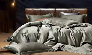 Комплект постільної білизни SOHO  Євро Boutique 200*230 Сircle Olive