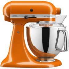 Міксер KitchenAid Mixer title-head 4.8L - Artisan with extra accessories 5KSM175P Honey (5KSM175PSEHY)