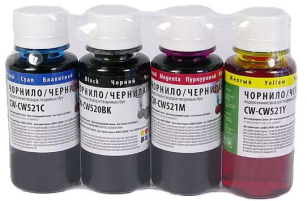 Чорнило CW Canon PG-510/CLI-521 (4х100мл) BK/C/M/Y