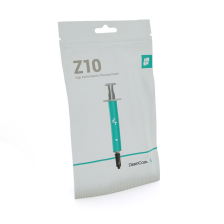 Термопаста DeepCool Z10 5g, шприц, Blue-Gray, >6.5 W/m-K, <0,08C-in²/W, -50°≈220°, В'язкість -85K cPs, + лопатк