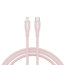 Кабель CANYON cable CLNM60 C-L 60W MFI 1m Silicon Pink