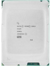 Процесор  Dell Intel Xeon Gold 5420+ 2G, 28C/56T, 16GT/s, 52.5M Cache, Turbo, HT (205W) DDR5-4400 338