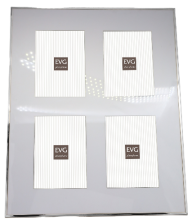 Фоторамка EVG ONIX 10X15 A01 COLLAGE 4 Silver