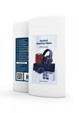 Серветки  Gembird Alcohol cleaning wipes (50 pcs), micro-fiber (CK-AWW50-01)