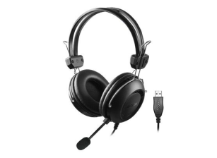 Навушники A4-Tech USB Black
