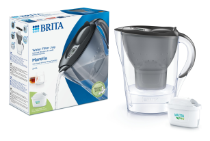 Фільтр-глечик  Brita Marella Memo MXPro 2.4л (1.4л очищеної води) графіт (1052794)