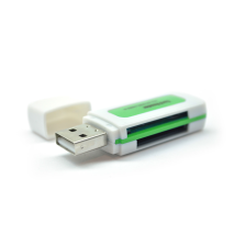 Кардрідер MERLION CRD-5GR TF/Micro SD, USB2.0, Green, OEM Q1500