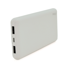 Зовнішній акумулятор Ttec 10000mAh, Output: 2USB/microUSB, 20W, White