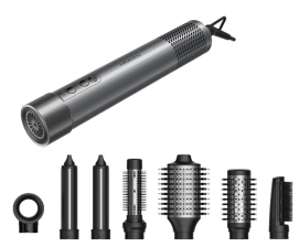 Стайлер  Ardesto Stein, 1200-1400Вт, 3 швидкості, 3 темп.режими, іонизація, сірий HD-Y1000BRST