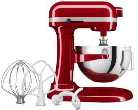 Планетарний міксер  KitchenAid Heavy Duty 5.2L - 5KSM55SXX Empire Red (5KSM55SXXEER)