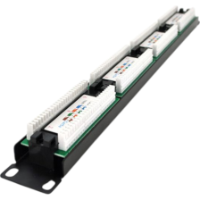 Патч-панель  19" 24xRJ-45 UTP cat. 5е, 1U Pipo (PP245191U)