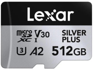 Карта пам’яті  MICRO SDXC 512GB UHS-I LMSSIPL512G-BNANG LEXAR