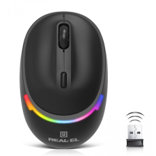 Мишка REAL-EL RM-440W Black