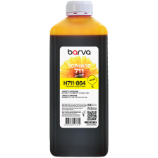 Чорнило HP 711 Y спеціальне 1 л, водорозчинне, жовте Barva (H711-864)