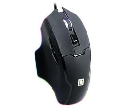 Миша  REAL-EL RM-555 Black (EL123200032)