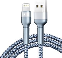 Кабель  1m USB 2.0 / Lightning Remax Jany Series Silver