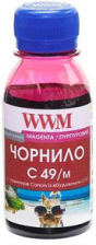 Чорнило WWM Canon GI-490 G1400/2400/3400 100г Magenta (C49/M-2)