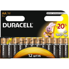 Батарейка Duracell AA MN1500 LR06 * 12 (5000394006546 / 81551275)