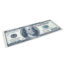 Килимок  300*800 тканинний "DOLLAR" з боковою прошивкою, товщина 2 мм, Пакет