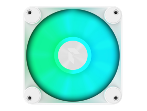 Кулер APNX FP1-140 ARGB White (APF4-PF11217.21), 140х140х30 мм, 4+3-Pin