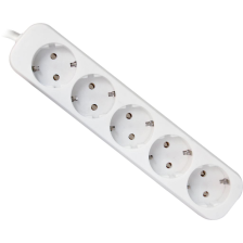 Мережеві фільтри  DEFENDER (99230)E530 3.0 m 5 роз white