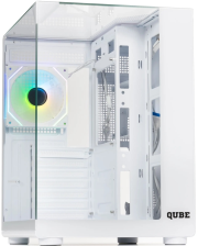 Корпус  QUBE Aquarium White with window (AQUARIUM_GWNU3)