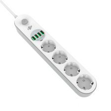 Мережевий фільтр  LogicPower USBх4 2м  (F24U4)