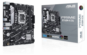 Материнська плата  Asus Prime B760M-K D4 Socket 1700