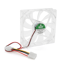 Кулер 12025 DC sleeve fan 4pin - 120*120*25мм, 12V/0,15A, 1900об/хв, Green