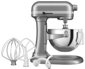 Планетарний міксер  KitchenAid Heavy Duty 5.2L - 5KSM55SXX Contour Silver (5KSM55SXXECU)