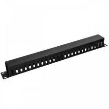 Кабельний організатор  19" 1U перфорований, 44мм Kingda (KD-CM-10)