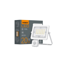 Прожектор  Videx LED F2e 20W 5000K (VL-F2e205W-S)
