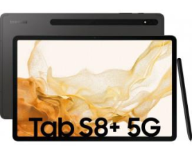 Планшет  Samsung Galaxy Tab S8+ 8/128GB 5G Dark Grey (SM-X806BZAASEK)