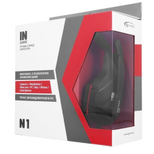 Навушники  Gemix N1 Black-Red Gaming
