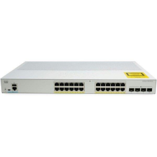 Комутатор  Cisco Catalyst 1000 24xGE, POE, 4x10G SFP, REMANUFACTURED C1000-24P-4X-L-RF