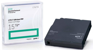 Картридж для стримера HPE LTO-7 Ultrium 15TB RW Data Cartridge C7977A