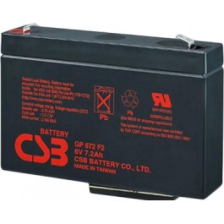Акумуляторна батарея CSB GP672, 6V 7.2Ah (151х34х94мм), Q10