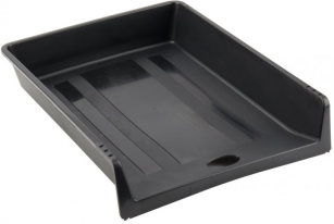 Лоток для паперів  Delta by Axent горизонтальний Standard 60х260х340 мм Чорний (D4013-01)