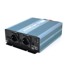 Інвертор напруги  Mexxsun MXS-2000, 12V/220V, 2000W з модифікованою синусоїдою, 2 Shuko, клемні дроти