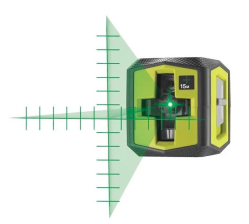 Нівелір лазерний  Ryobi RBCLLG2 до 15м ±0.5мм перехресний зелений промінь 2хАА 0.4кг 5133005497