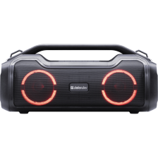 Акустична система  1.0 Defender Beatbox 50, 50W, Bluetooth/RGB/TF/TypeC/IPX5/PWB чорна