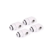 Фітинги  Alphacool Eiszapfen L-connector rotatable  - 4pcs Set - White