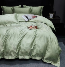 Комплект постільної білизни  SOHO  Євро Boutique 200*230 Leaves Olive