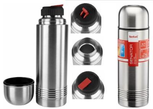 Термос  Tefal Senator, 0.7л, нержавіюча сталь K3063314