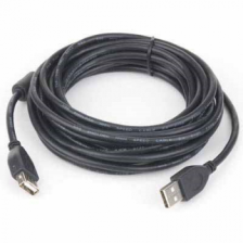 Кабель USB Atcom (3790) (AM/AF) 3m, чорний