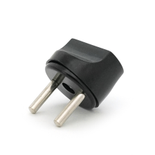 Перехідник на євророзетку  Black, в упаковці 50 штук, ціна за штуку